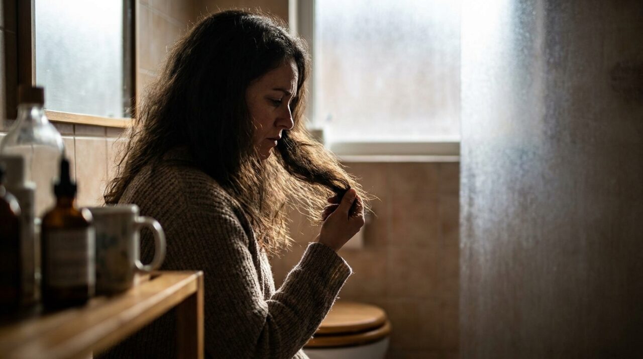 Cabelo seco e sem brilho não deve ser tratado apenas como dano cosmético: quando ele indica hipotireoidismo ou deficiência nutricional - QTU Questões do Universo
