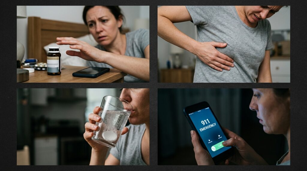 Dor no peito: aprenda a diferenciar infarto, refluxo e ansiedade antes de correr pro hospital