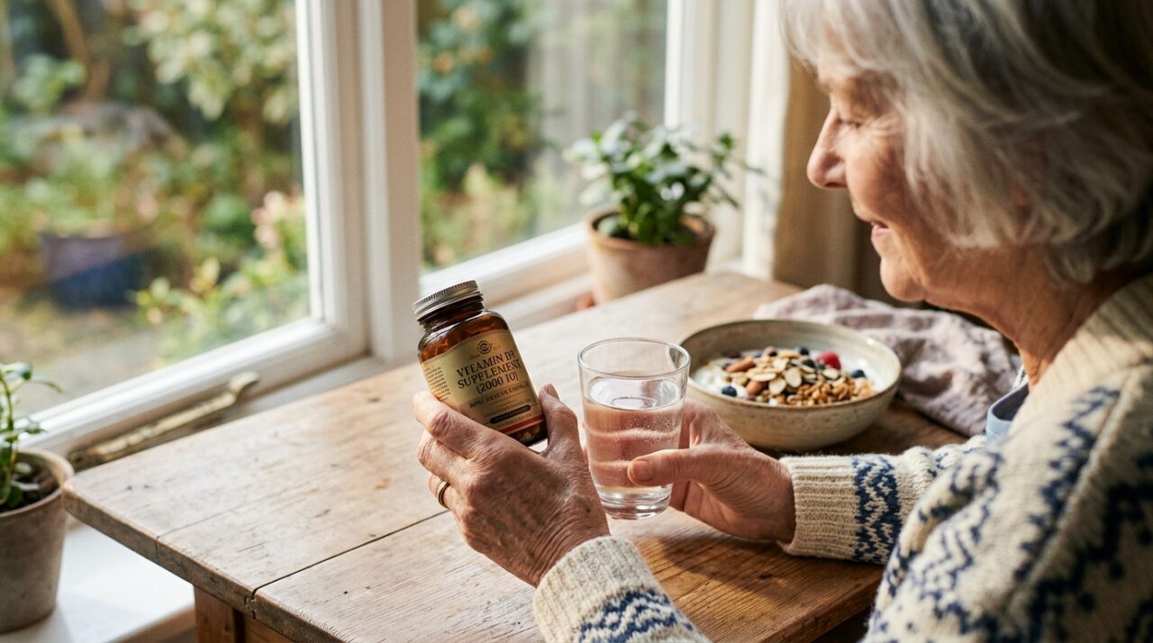 Vitamina D após os 60: qual tipo o corpo aproveita melhor para fortalecer os ossos - QTU Questões do Universo
