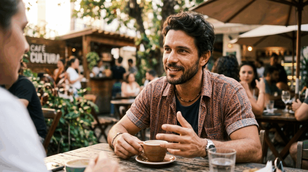 Estudos sobre conversação mostram que perguntas de acompanhamento transmitem interesse e atenção ao interlocutor. Pessoas que fazem esse tipo de pergunta tendem a ser avaliadas de forma mais positiva durante uma interação