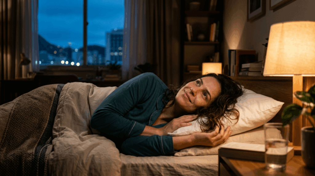 A rotina noturna mais eficaz da atualidade para quem sofre com pensamento acelerado e insônia