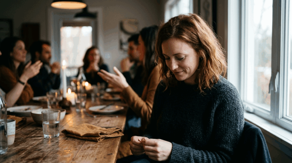 Estudos sobre regulação emocional mostram que a supressão de sentimentos aumenta o estresse fisiológico do interlocutor e reduz a sensação de conexão e autenticidade durante a conversa