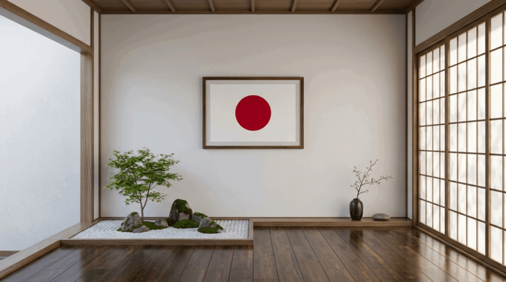 O mistério do círculo vermelho: "Ele não é apenas um disco solar, o sol nascente carrega…" Lições de estética zen, o culto à simplicidade na cultura oriental e como o minimalismo extremo transmite um poder avassalador