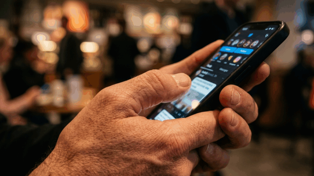 O perigo invisível por trás do hábito de mexer no celular sozinho em público