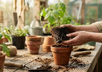 Plantar a muda tirada do saquinho sem abrir e soltar as raízes enroladas impede que a árvore crie sustentação e ela pode tombar no futuro