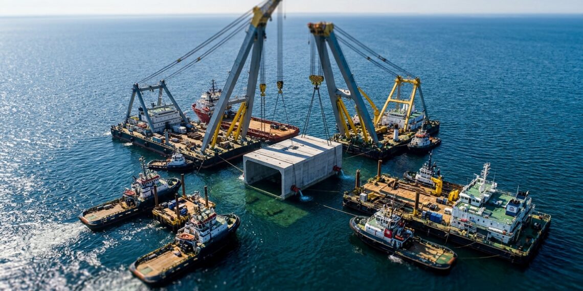 O truque tecnológico colossal que substituiu as balsas tradicionais por uma travessia debaixo do mar em poucos minutos