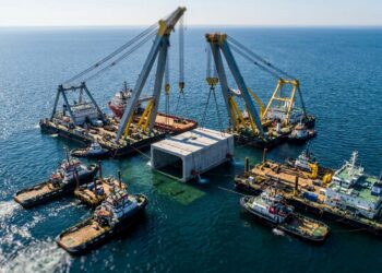 O truque tecnológico colossal que substituiu as balsas tradicionais por uma travessia debaixo do mar em poucos minutos