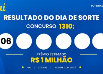 Resultado do Dia de Sorte de hoje: veja os números e o rateio do concurso 1310, que pode pagar R$ 1 milhão (terça-feira, 29/09)