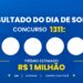 Resultado do Dia de Sorte de hoje: veja os números e o rateio do concurso 1311, que pode pagar R$ 1,3 milhão (quarta-feira, 30/09)