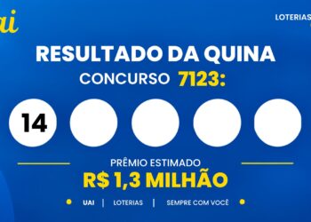 Resultado da Quina 7123: veja os números sorteados e o rateio de segunda-feira (21/09)