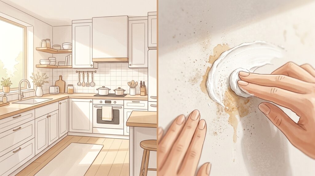 O segredo chocante que os pintores profissionais escondem sobre como sugar gordura da parede sem precisar pintar tudo de novo