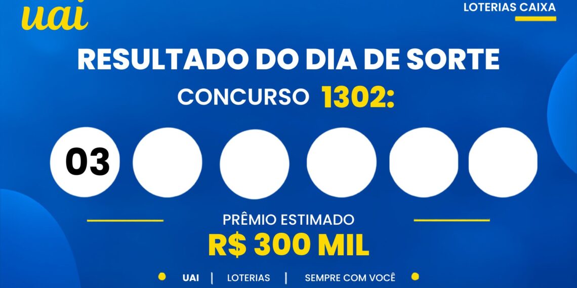 Resultado do Dia de Sorte 1302: veja os números sorteados e o rateio de domingo (20/09)