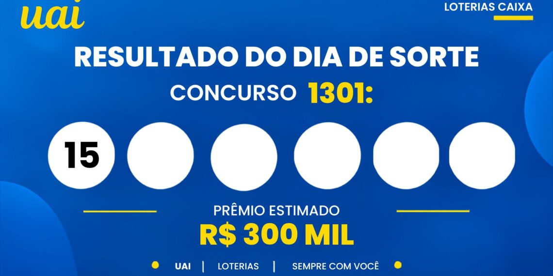 Resultado do Dia de Sorte 1301: veja os números sorteados e o rateio de sexta-feira (18/09)