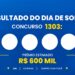 Resultado do Dia de Sorte 1303: veja os números sorteados e o rateio de segunda-feira (21/09)