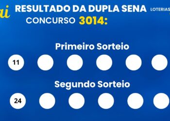 Resultado da Dupla Sena de hoje: veja os números e o rateio do concurso 3014, que pode pagar R$ 6 milhões (segunda-feira, 28/09)