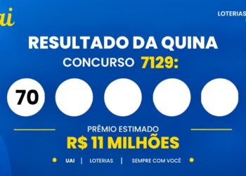Resultado da Quina de hoje: veja os números e o rateio do concurso 7129, que pode pagar R$ 11,5 milhões (segunda-feira, 28/09)