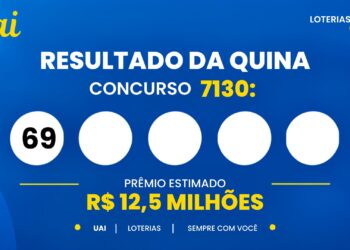 Resultado da Quina de hoje: veja os números e o rateio do concurso 7130, que pode pagar R$ 12,5 milhões (terça-feira, 29/09)