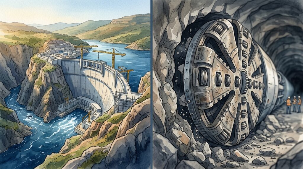 O truque colossal da engenharia moderna que permitiu unir países através de túneis imersos quilométricos sob o oceano