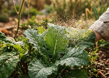 Aplicar receitas caseiras contra pragas no jardim debaixo do sol forte pode cozinhar as folhas das suas plantas em vez de protegê-las