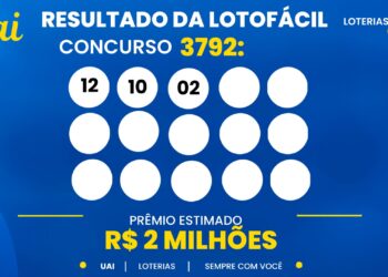 Resultado da Lotofácil de hoje: veja os números e o rateio do concurso 3792, que pode pagar R$ 2 milhões (terça-feira, 29/09)
