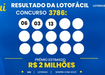 Resultado da Lotofácil 3786 de hoje (22/09/2026): veja os números sorteados e o prêmio de R$ 2 milhões