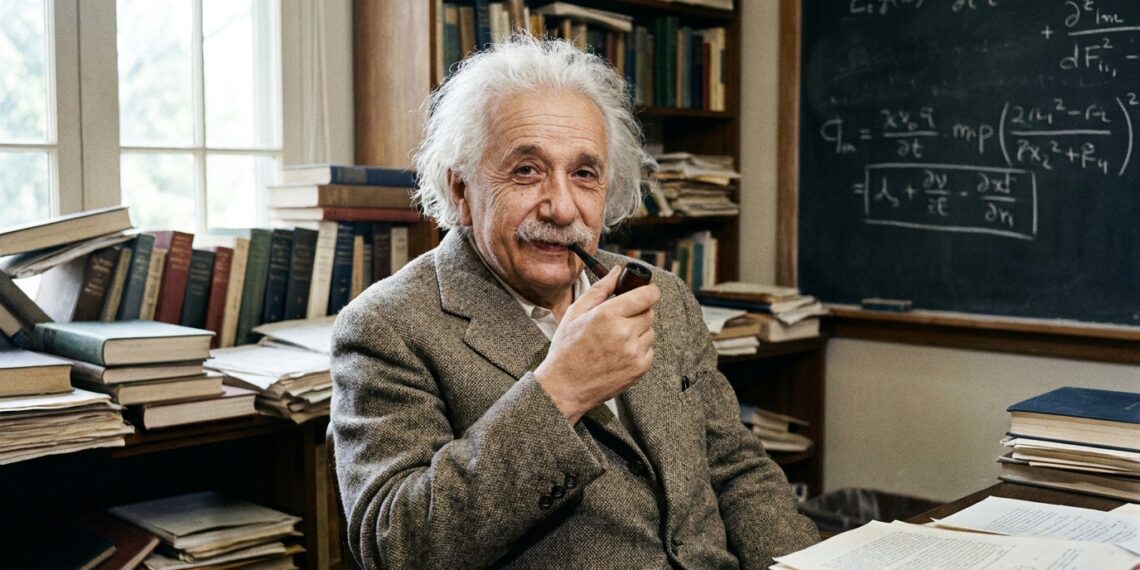 Albert Einstein, físico ganhador do Prêmio Nobel: "A vida é como andar de bicicleta: para manter o equilíbrio, é preciso continuar em movimento" — a lição sobre adaptação, medo e crescimento pessoal
