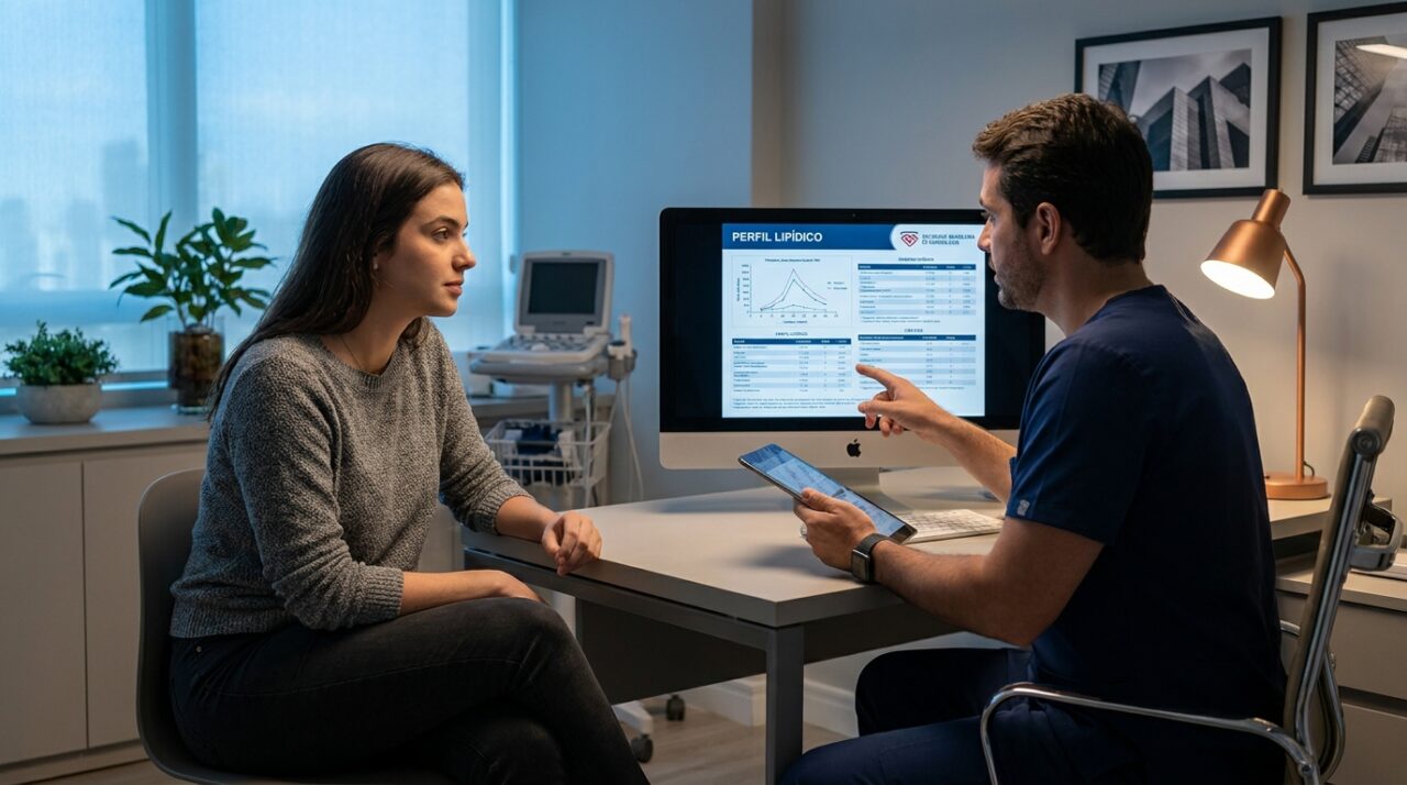 Diretrizes da Sociedade Brasileira de Cardiologia recomendam iniciar a avaliação do perfil lipídico aos 20 anos para rastrear placas arteriais antes de desfechos isquêmicos