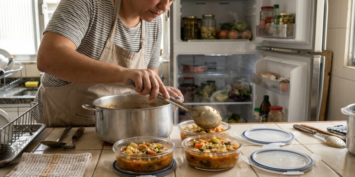 Por que não é recomendado guardar comida na panela dentro da geladeira? O material do utensílio e o resfriamento fazem diferença