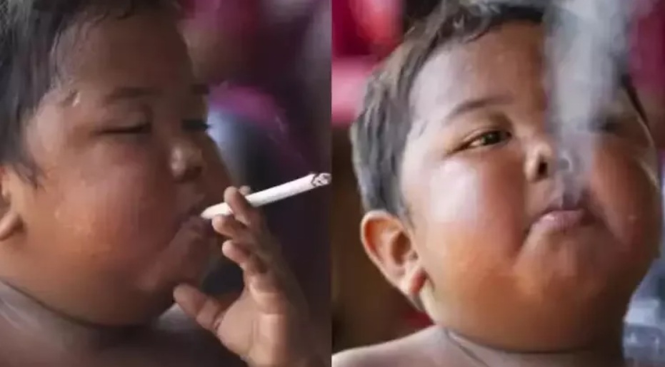 Lembra dele? Como está o menino que fumava 40 cigarros por dia aos 2 anos