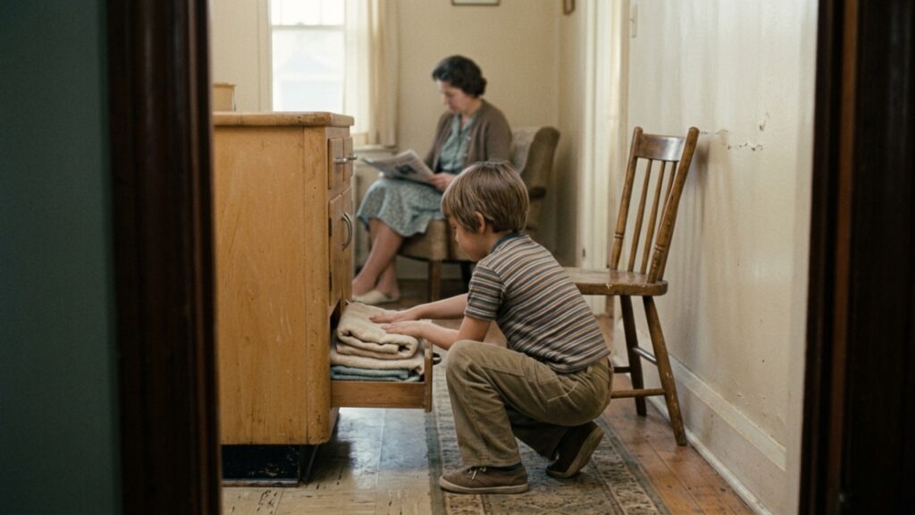 Child_placing_folded_laundry_20260923170301-1024x576 A psicologia explica: crescer entre 1959 e 1970 pode ter estimulado comportamentos ligados à autonomia e à regulação emocional