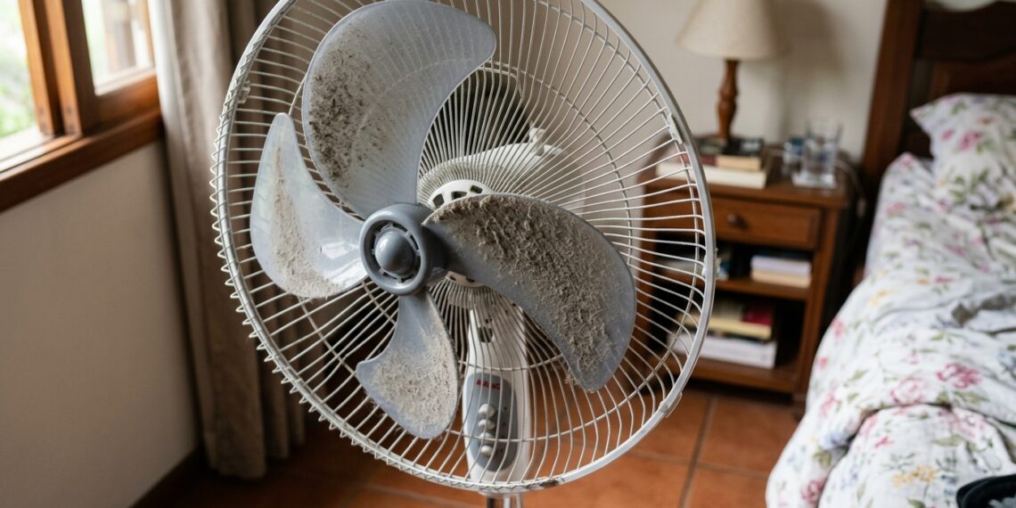 Por que as pás do ventilador ficam cheias de poeira mesmo girando o tempo todo? A física ajuda a explicar o acúmulo