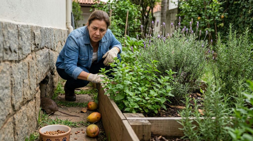 Especialistas em controle de pragas alertam: a melhor maneira de manter ratos longe do jardim não é plantar ervas aromáticas