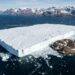O iceberg da geleira Petermann que resistiu a uma colisão no Ártico