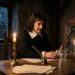 René Descartes permanece em reflexão enquanto tudo ao redor é visualmente colocado sob incerteza.