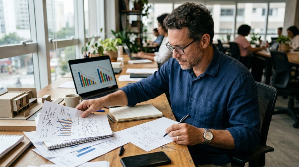 Professional_planning_new_strate%E2%80%A6_20260914150327-1024x572 Frase de Confúcio sobre mudança: “Quando é óbvio que os objetivos não podem ser alcançados, não ajuste os objetivos, ajuste os passos.” Uma reflexão sobre persistência, estratégia e a diferença entre desistir e mudar o caminho