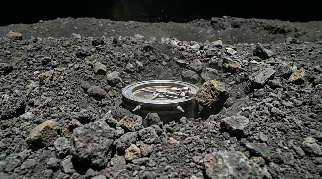 Como a superfície de Bennu pode ser mais fraca que café