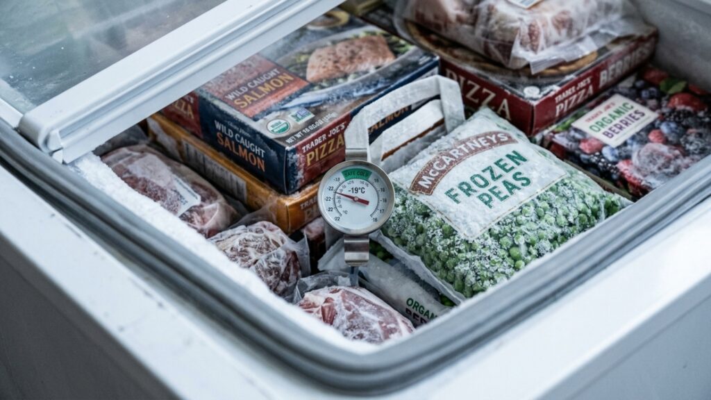 Quanto tempo o freezer conserva alimentos sem energia