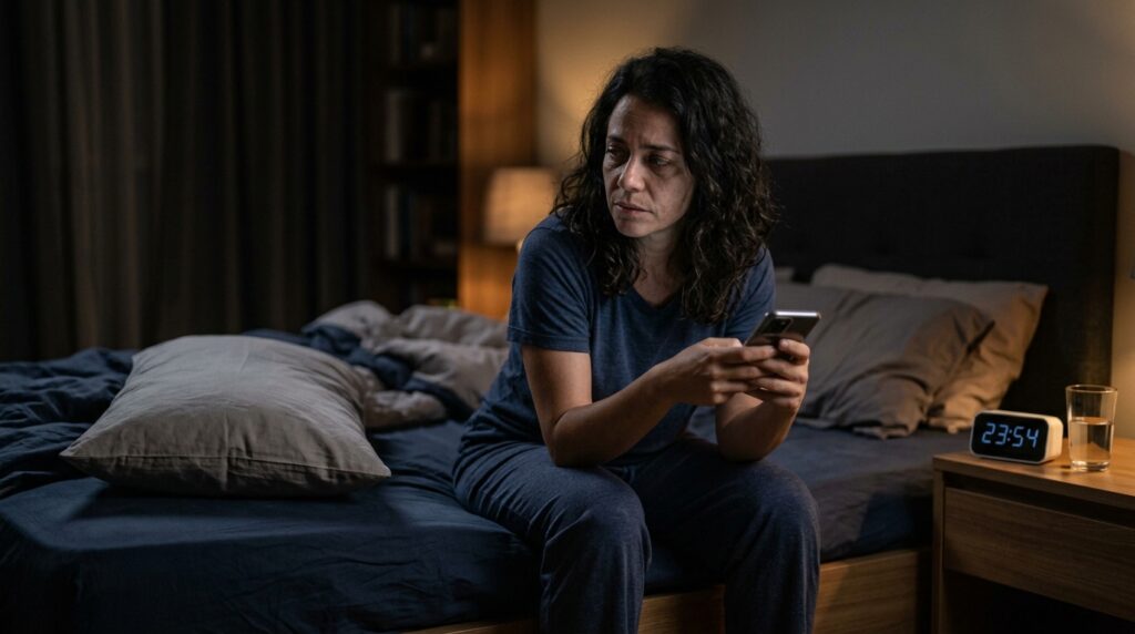 Você promete dormir cedo, mas chega à meia-noite rolando a tela: a psicologia estuda por que adiamos voluntariamente a hora de dormir