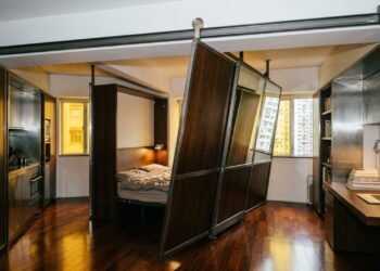 Apartamento de Hong Kong cria 24 espaços em apenas 32 m²