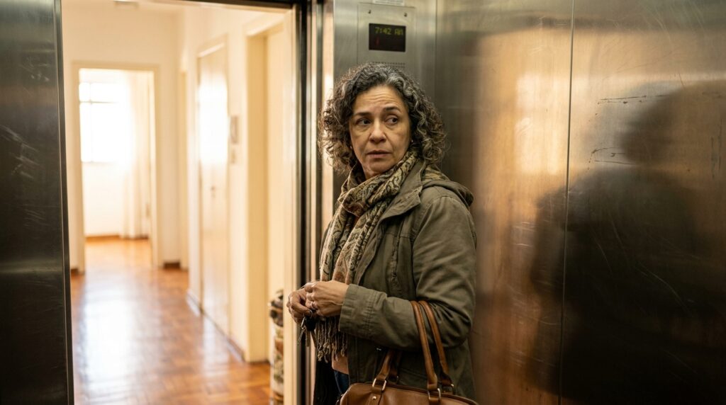 Woman_questioning_if_door_locked_20260922155533-1024x572 A psicologia diz que pessoas que conferem duas vezes se trancaram a porta nem sempre são distraídas; muitas vezes, querem encerrar a dúvida antes de seguir o dia
