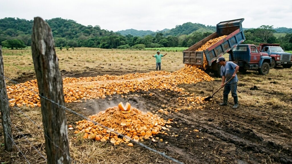 Workers_spreading_orange_peels_p%E2%80%A6_20260921192432-1024x576 A NASA criou mapas que mostram como o nível do mar pode mudar até 2150 em praticamente qualquer ponto da costa