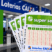 Resultado do Super Sete — volantes em uma casa lotérica