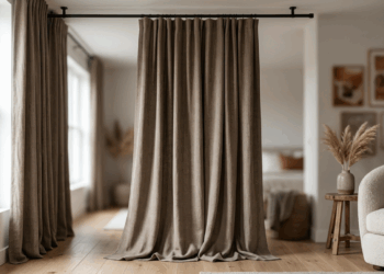 Lavar cortinas pesadas do jeito errado na máquina pode encolher o tecido e estragar o caimento perfeito que elas tinham na sala