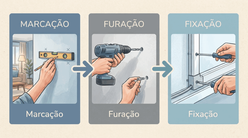 Cansado de ver a canaleta de fios despencar da parede? O segredo para ela nunca mais soltar envolve trocar a fita que vem de fábrica