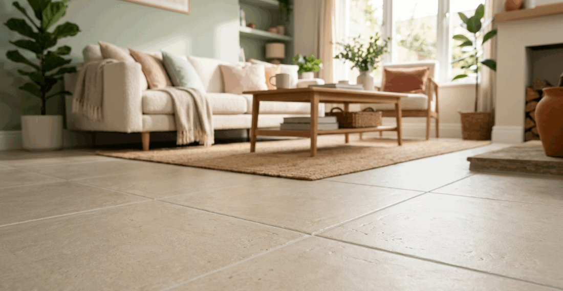 O piso da sala parece sempre opaco mesmo após a faxina? O rejunte encardido pelo tráfego diário rouba o brilho de qualquer cerâmica limpa