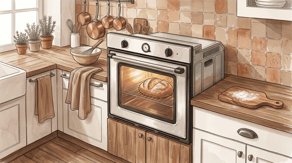 Se o bolo demora muito mais tempo para assar e a porta do forno parece meio frouxa, verifique esta borracha de vedação antes de culpar a receita