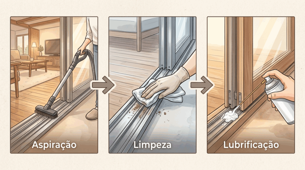 Suas gavetas emperram no meio do caminho e exigem força para fechar? Uma limpeza simples nestes trilhos metálicos resolve o problema