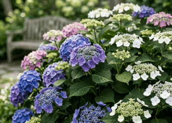 Se você podar essa planta na época errada do ano, vai eliminar todos os botões de flores e ficar apenas com galhos verdes o ano inteiro