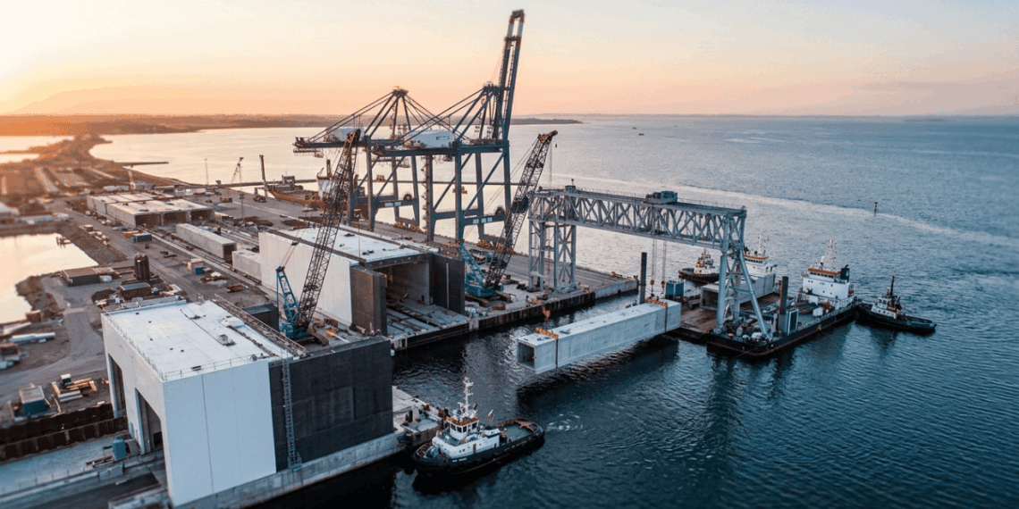 Como engenheiros conseguiram fabricar e alinhar blocos de 73.500 toneladas no fundo do mar sem comprometer a estrutura do túnel