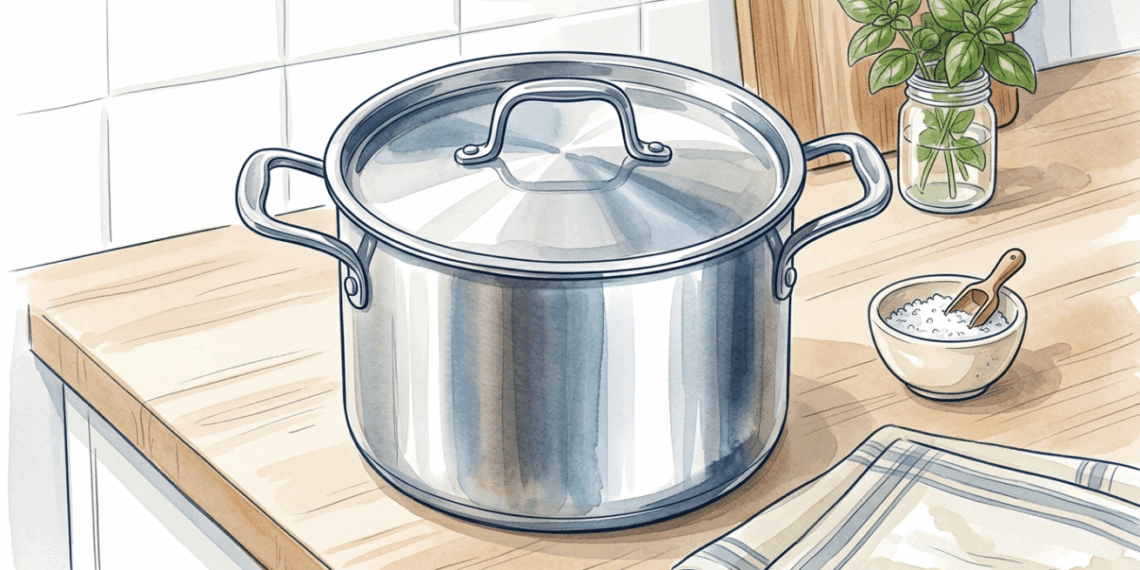 Aquelas manchas coloridas ou escuras no fundo das panelas de inox não saem com detergente comum: veja como recuperar o brilho original